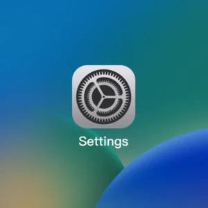 Bước 2 cài đặt PP88 APP: Vào "Cài đặt"