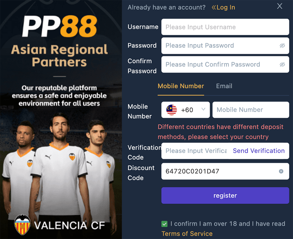 HƯỚNG DẪN ĐĂNG KÝ PP88